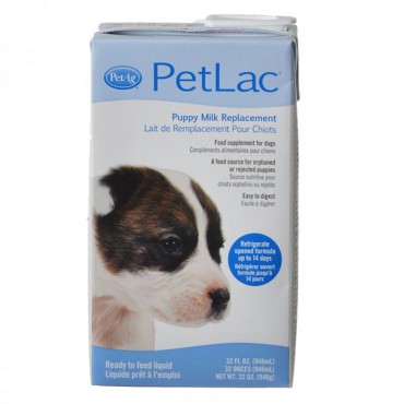 PetAg PetLac Puppy Milk Replacement - Liquid - 32 oz