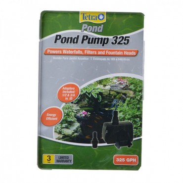 Tetra Pond Pond Pump - 325 GPH - For Ponds 50-250 Gallons