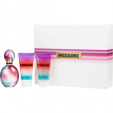 Missoni - Eau De Parfum Spray 1.7 oz And Body Lotion 1.7 oz And Shower Gel 1.7 oz