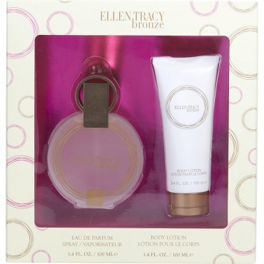 Ellen Tracy Bronze - Eau De Parfum Spray 3.4 oz And Body Lotion 3.3 oz