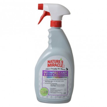 Natures Miracle Disinfectant and Odor Eliminator Spray - 32 oz