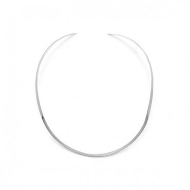 3.5mm Polished Open Back Collar