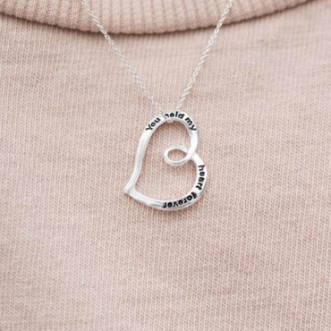 You Hold My Heart Forever Necklace