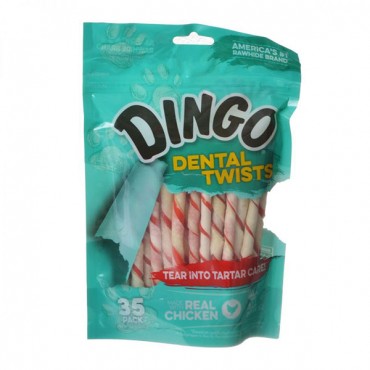 Dingo Dental Twists for Total Care - 35 Pack - 2 Pieces