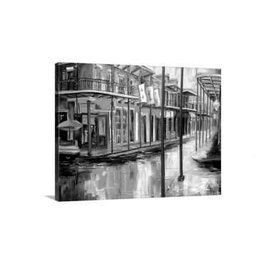 Downpour and Jackson Square Wall Art - Canvas - Gallery Wrap
