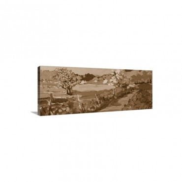 A Bend in the Road Wall Art - Canvas - Gallery Wrap