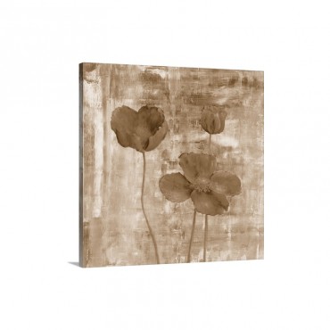 Yellow Flowers I I Wall Art - Canvas - Gallery Wrap