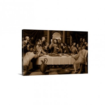 The Last Supper Wall Art - Canvas - Gallery Wrap