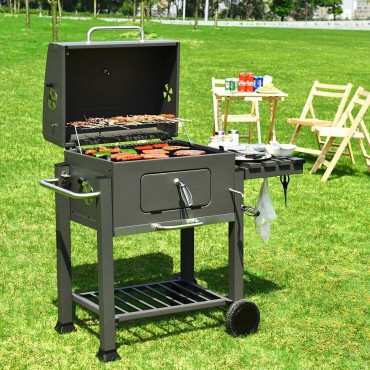 Charcoal Grill Outdoor Patio Barbecue BBQ Grill