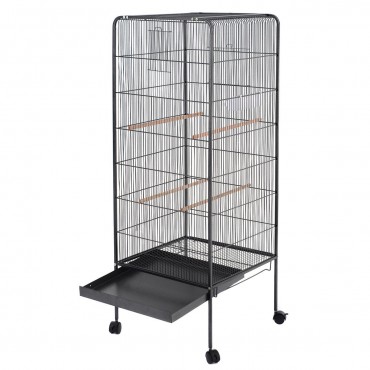 58 In. Flattop Large Bird Cage Pet Supply