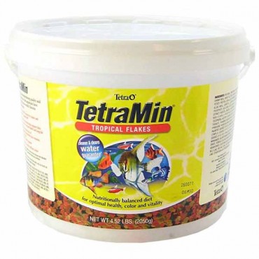Tetra Tetra Min Tropical Flakes Fish Food - 4.5 lbs
