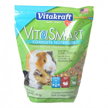 Vitakraft VitaSmart Complete Nutrition Guinea Pig Food - 4 lbs