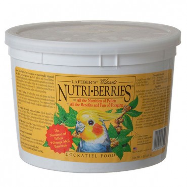 Lafeber Classic Nutri-Berries Cockatiel Food - 4 lbs