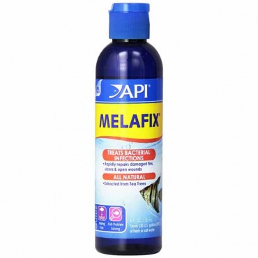 API MelaFix Antibacterial Fish Remedy - 4 oz Bottle - Treats 236 Gallons - 2 Pieces