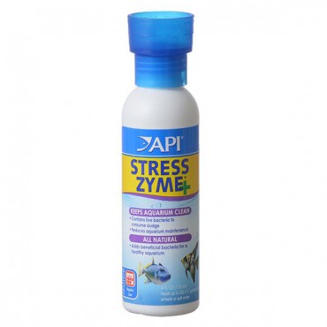 API Stress Zyme Plus - 4 oz - Treats 240 Gallons - 2 Pieces