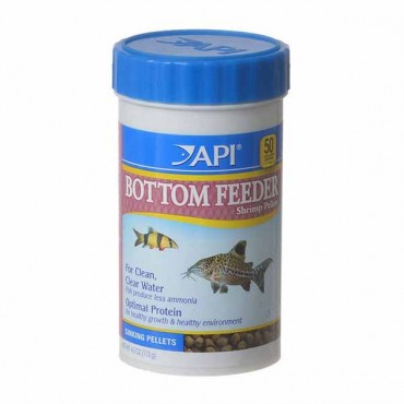 API Bottom Feeder Premium Shrimp Pellet Food - 4 oz - 4 Pieces