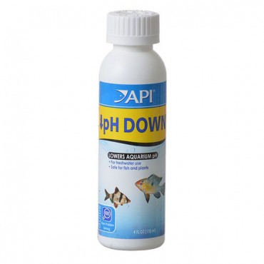 API pH Down Aquarium pH Adjuster - 4 oz - 2 Pieces