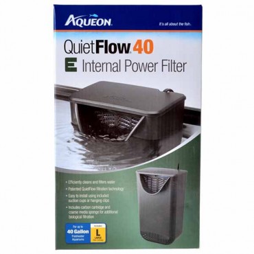 Aqueous Quiet flow E Internal Power Filter - 40 Gallons