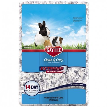 Kaytee Clean and Cozy Extreme Odor Control Small Pet Bedding - 40 Liters - 2440 Cu. In.