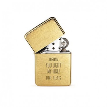 Classic Lighter - You Light My Fire Etching