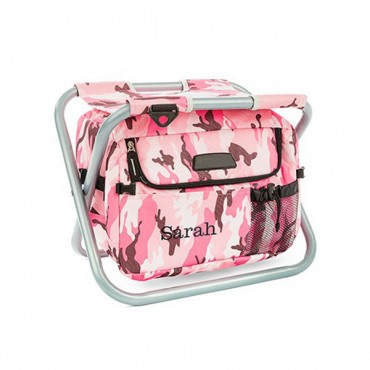 Cooler Chair - Pink Camouflage