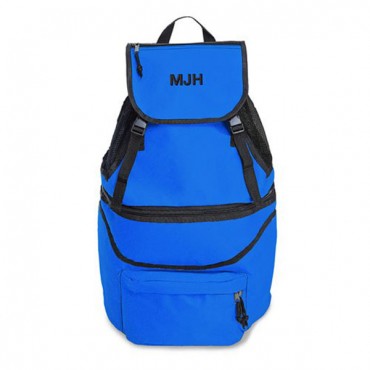 Expandable Cooler Backpack - Blue