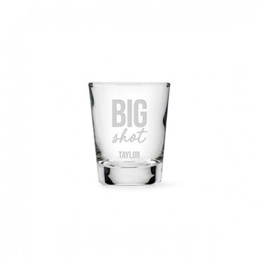 Personalized Shot Glass - Big Shot Etching
