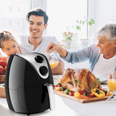 1500W Electric Air Fryer Cooker With Rapid Air Circulation System