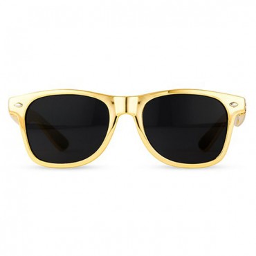 Cool Favor Sunglasses - Metallic Gold - 2 Pieces