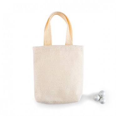 Tiny Tote Cotton Favor Bag - 2 Pieces