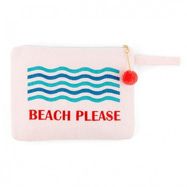 Waterproof Wet Bikini And Swimsuit Bag - Blush Pink