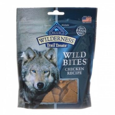 Blue Buffalo Wilderness Trail Treats Wild Bites - Chicken Recipe - 4 oz