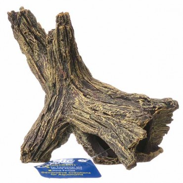 Exotic Environments Driftwood Basking Den Natural Aquarium Ornament - 5.75 in. L x 4.25 in. W x 4.5 in. H