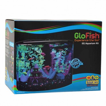 GloFish Aquarium Kit with LED Lighting - 5 Gallon Aquarium Kit