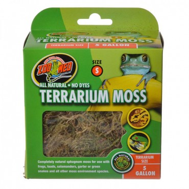 Zoo Med All Natural Terrarium Moss - 5 Gallons - 2 Pieces