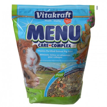 Vitakraft Menu Care Complex Guinea Pig Food - 5 lbs