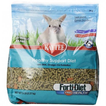 Kaytee Forti-Diet Pro Health Juvenile Rabbit Food - 5 lbs
