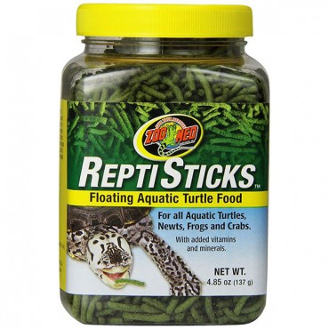 Zoo Med Reptisticks - Floating Aquatic Turtle Food -  5 oz - 2 Pieces