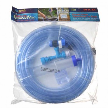 Lees Ultimate Gravel Vac Clean - Drain and Fill Kit - 50 in. Cleaning Kit