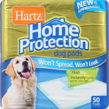 Hartz Home Protection Dog Training Pads - 50 Pads
