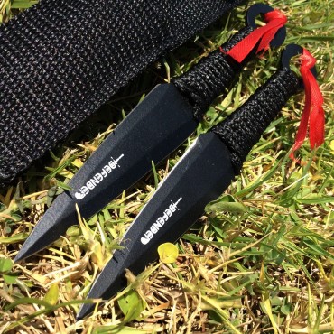 Set of 2 Throwing Knives with Sheath