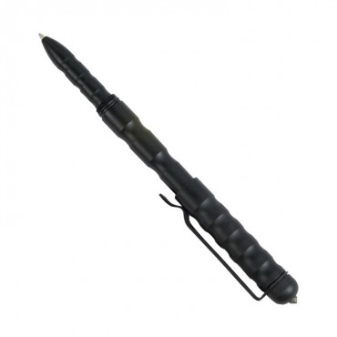 6 in. Aluminum Tactical Black Pen