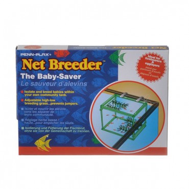 Penn Plax Net Breeder and Spawning Grass - 5 in. L x 6.75 in. W x 5.25 in. H - 2 Pieces