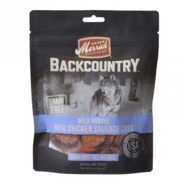 Merrick Backcountry Wild Prairie Real Chicken Sausage Cuts - 5 oz 