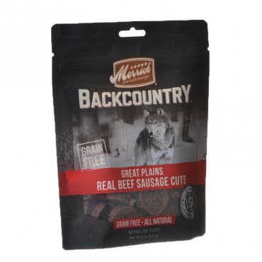 Merrick Backcountry Great Plains Real Beef Sausage Cuts - 5 oz