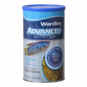 Wardley Advanced Nutrition Tropical Fish Flake Food - 6.8 oz