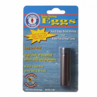 SF Bay Brands Brine Shrimp Eggs - 6 Grams - 4 Pieces