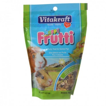 Vitakraft Happy Frutti Treats for Guinea Pigs - 6 oz - 3 Pieces