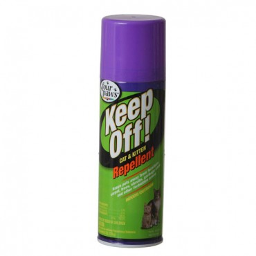 Four Paws Keep Off! Indoor and Outdoor Cat and Kitten Repellent - 6 oz - 2 Pieces