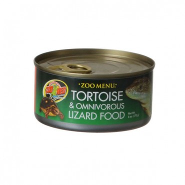 Zoo Med Land Tortoise and Omnivorous Lizard Food - Canned - 6 oz - 5 Pieces